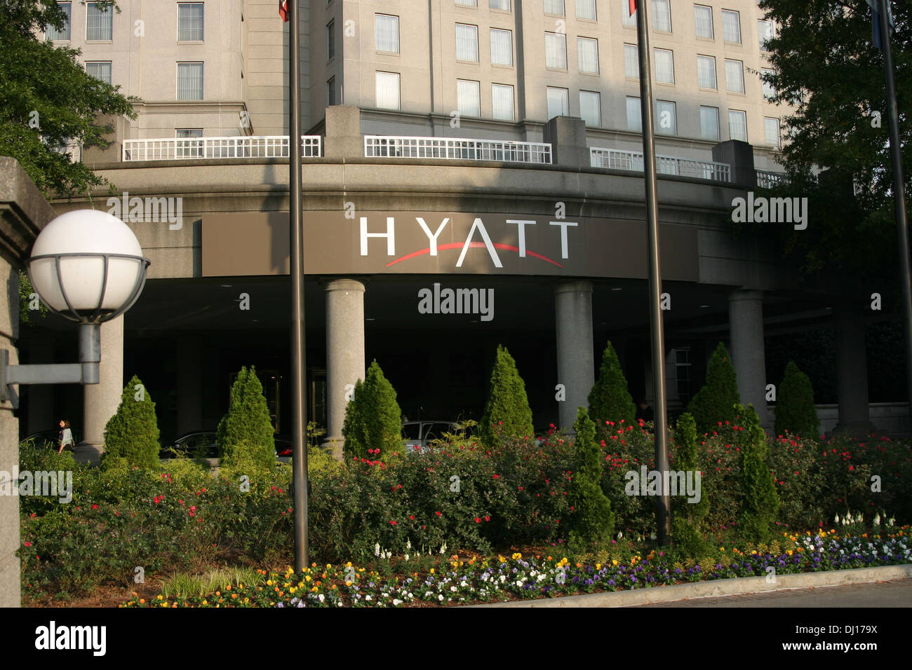 hyatt hotels Stock Photo