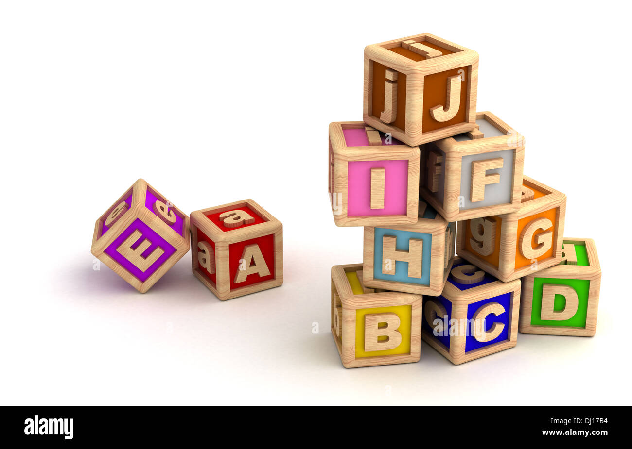 Front blocks Cut Out Stock Images & Pictures - Alamy