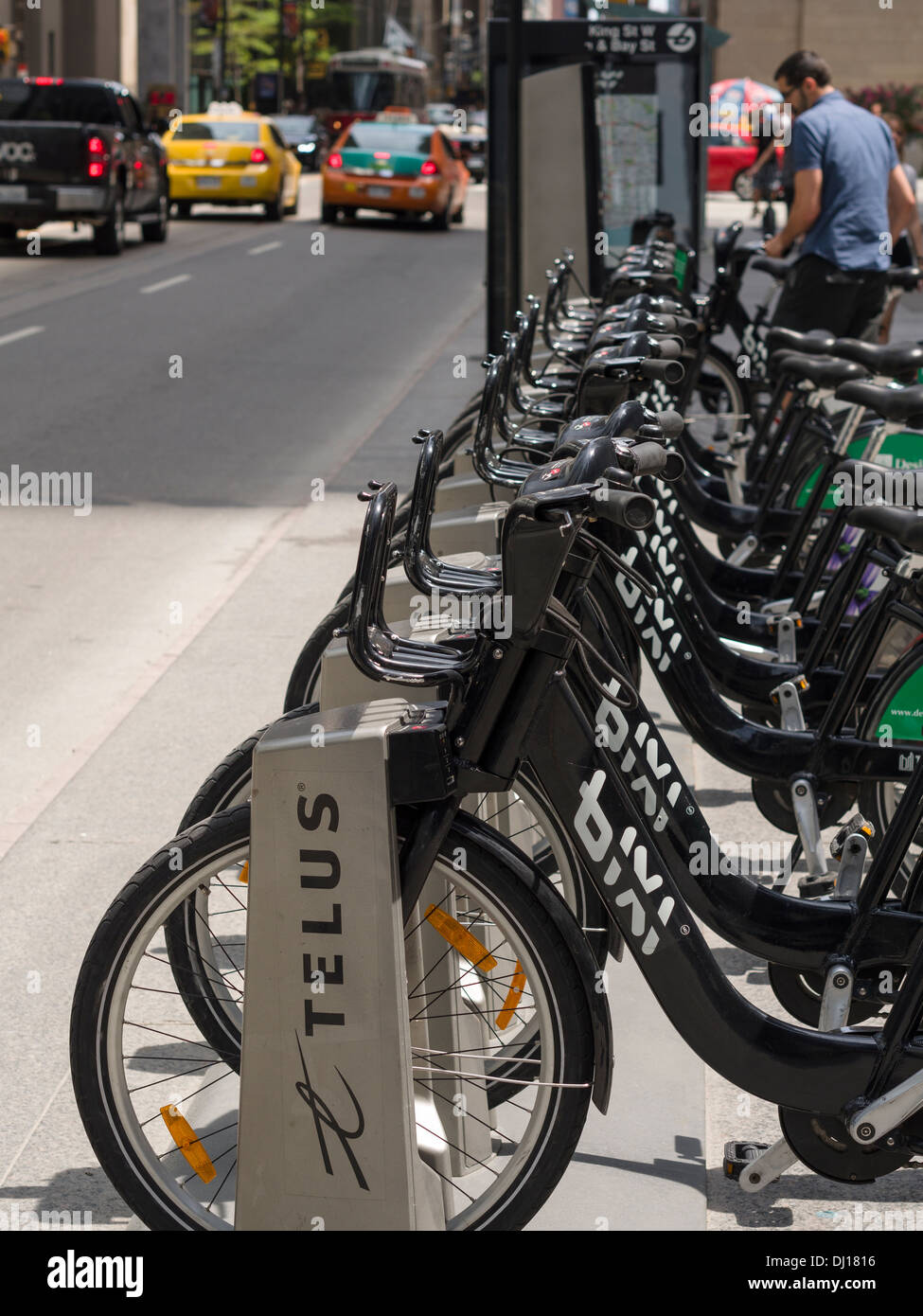 Downtown Toronto Street High Resolution Stock Photography and Images