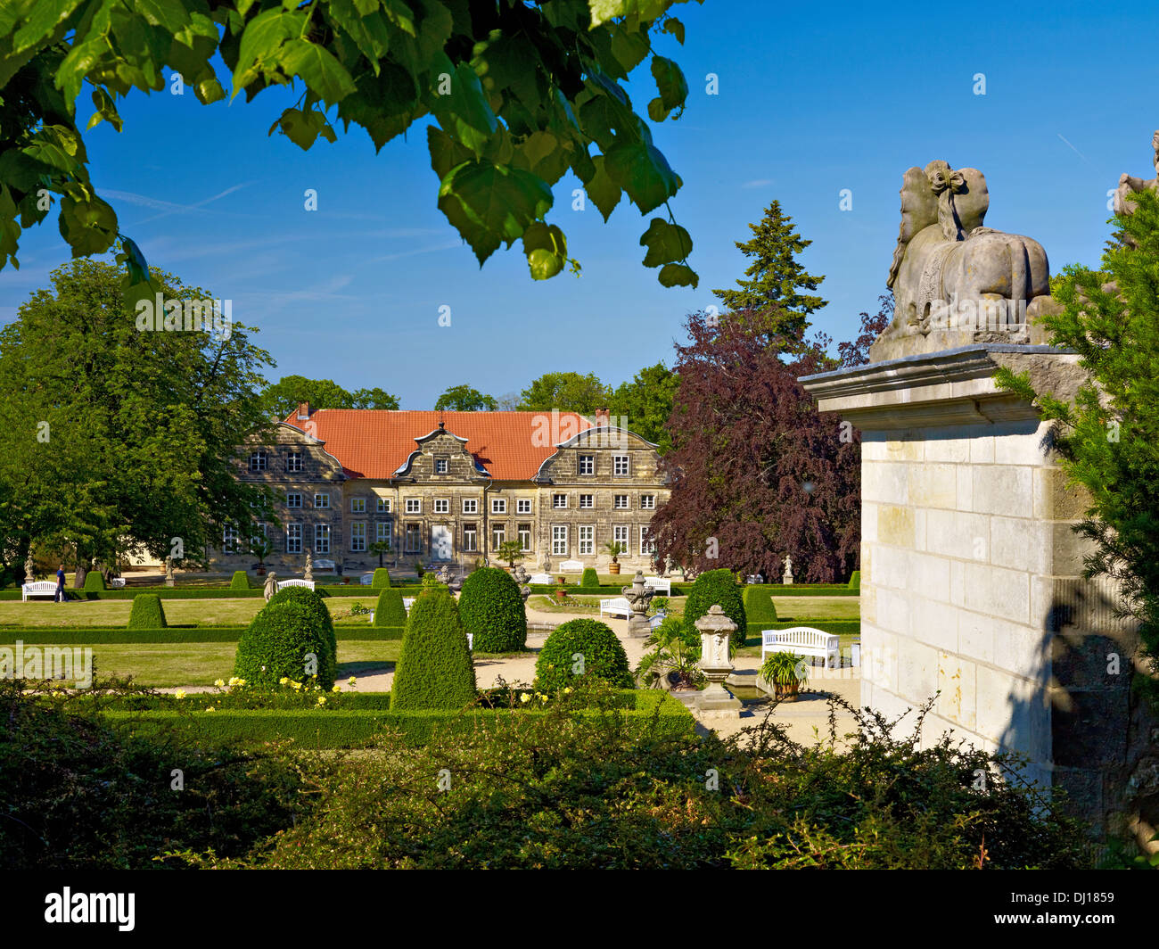 Baroque garden and Little Castle, Blankenburg/Harz, SaxonyAnhalt
