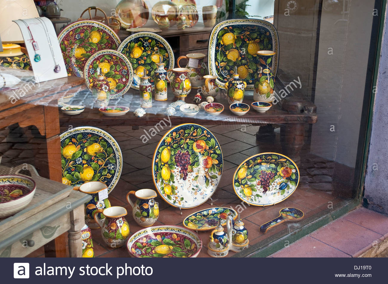 Outside Ceramics Shop Stock Photos & Outside Ceramics Shop Stock Images