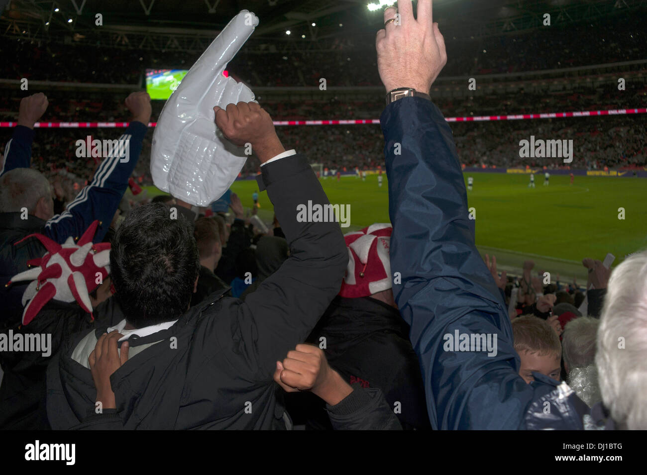 England v Montenegro, World Cup qualifying football match, Wembley