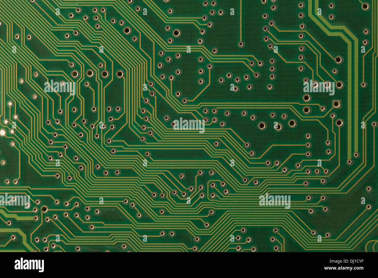 Electronic Circuit Stock Photo