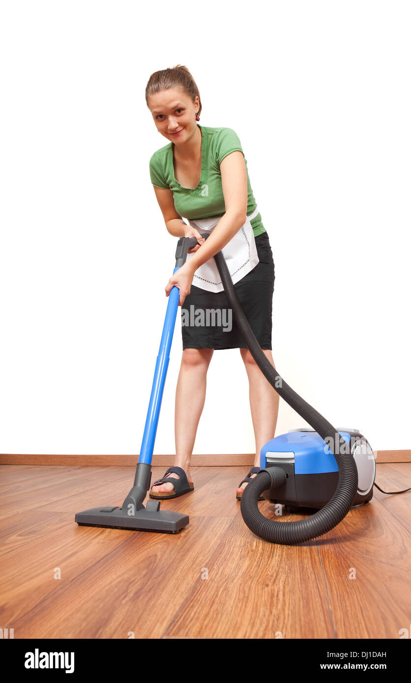 Girl cleaning floor hi-res stock photography and images - Alamy