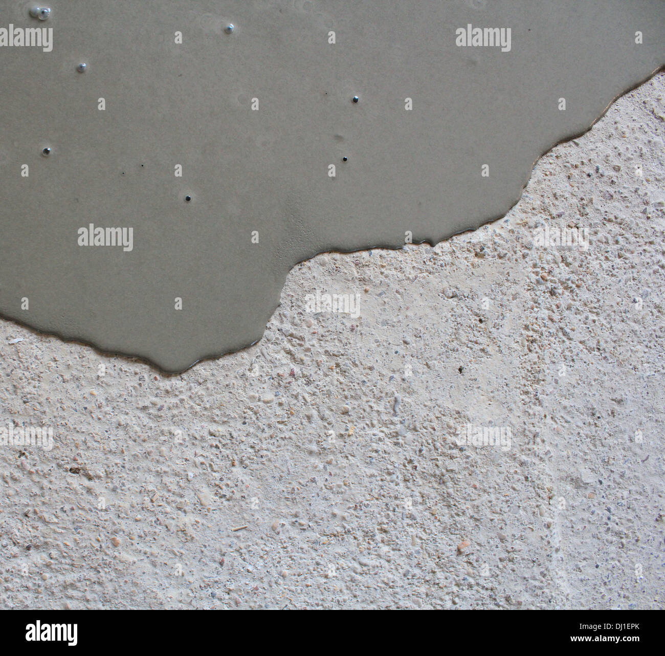 self leveling compound spreading Stock Photo Alamy