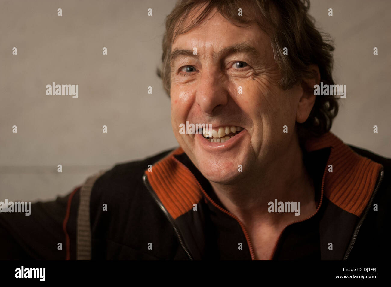 Portrait of English comedian, actor, author, writer and composer, Eric Idle. Stock Photo