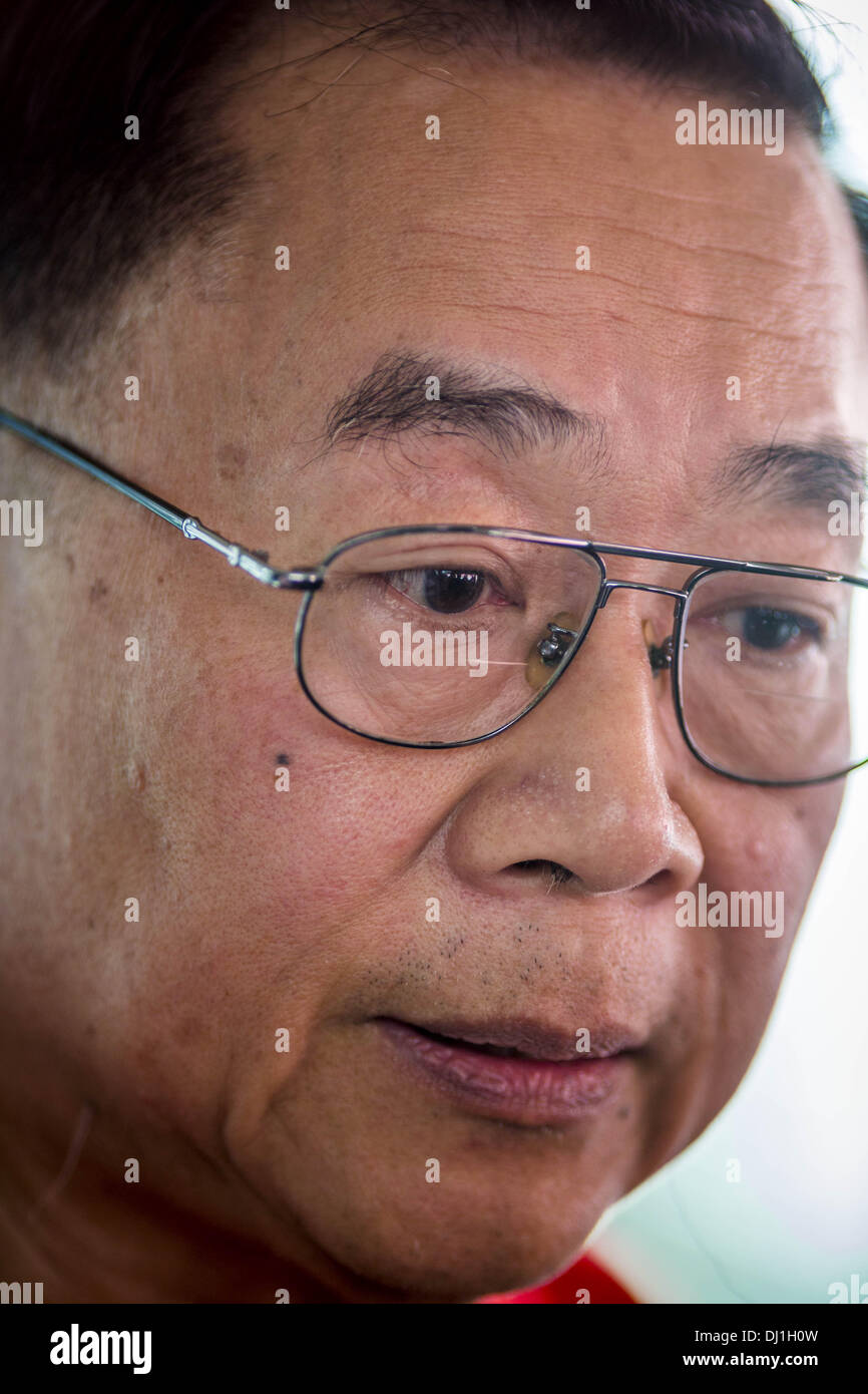 Bangkok, Thailand. 19th Nov, 2013. Dr. WENG TOJIRAKARN, a Red Shirt