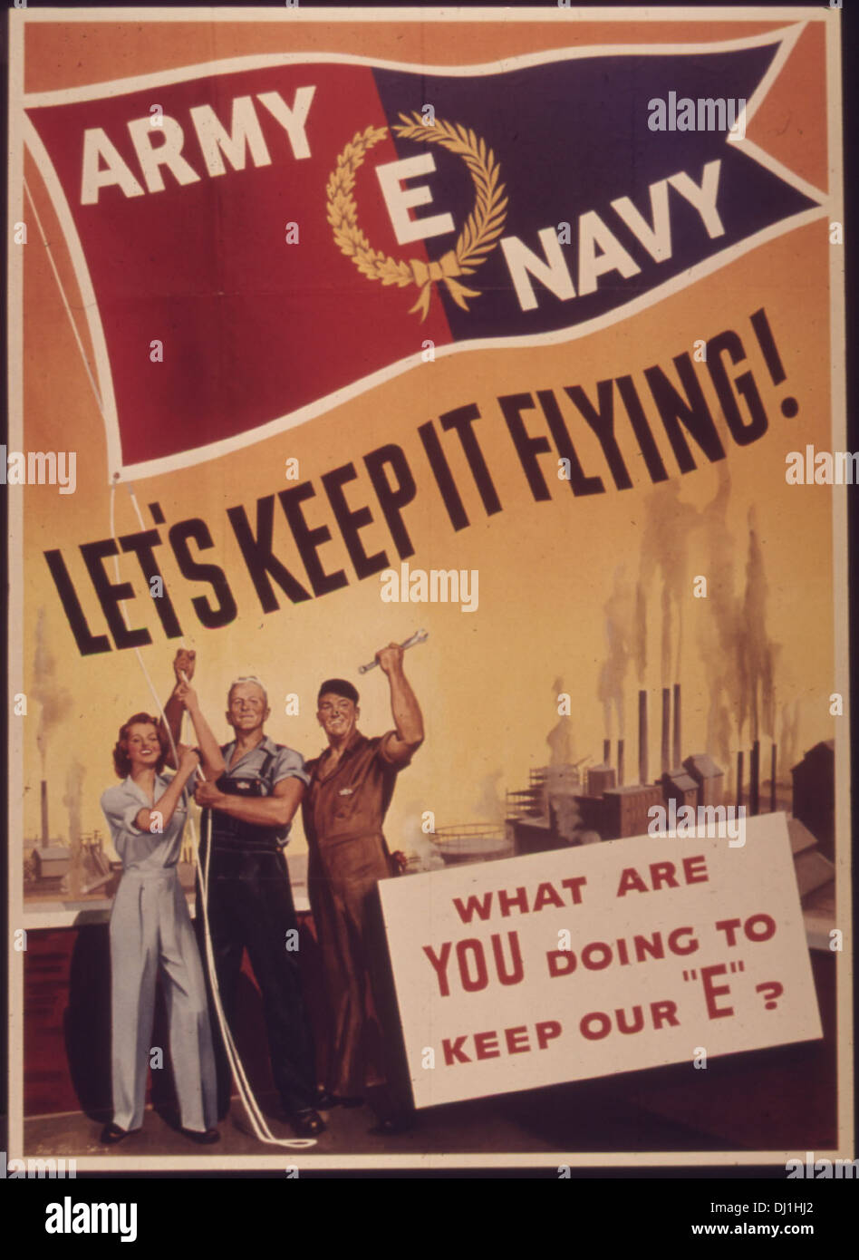 Military propaganda poster air hi-res stock photography and images - Alamy