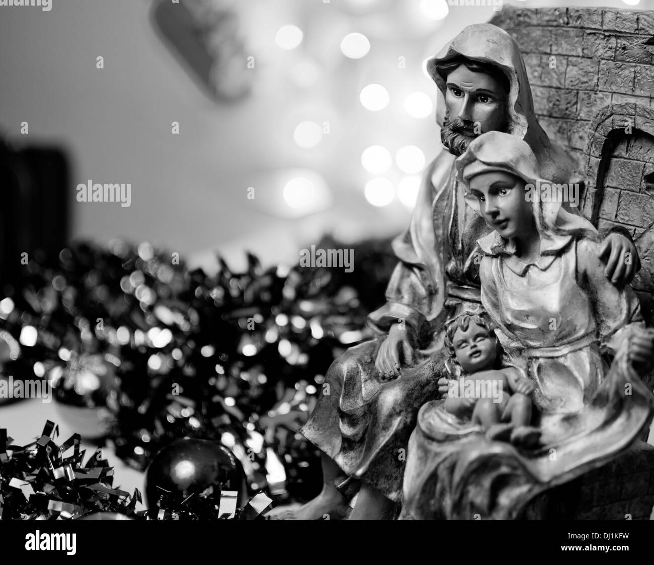 The birth of the christ Black and White Stock Photos & Images - Alamy