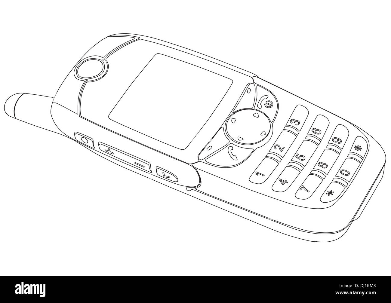 Modern Mobile Phone Stock Photo - Alamy