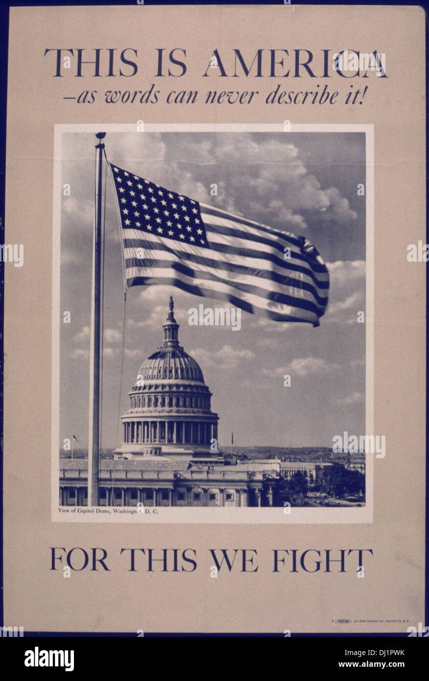 This World War II propaganda poster stresses the importance of ...