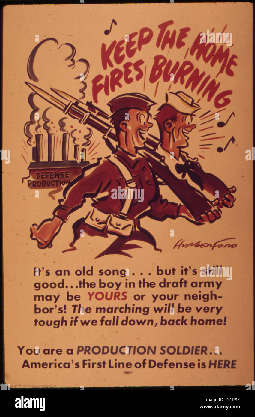Keep the home fires burning 815 stock photo alamy