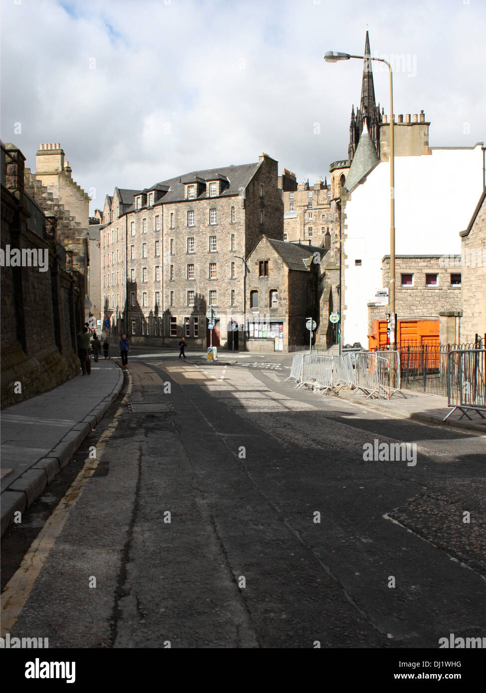 Scotland: Historic centre of Edinburgh Stock Photo