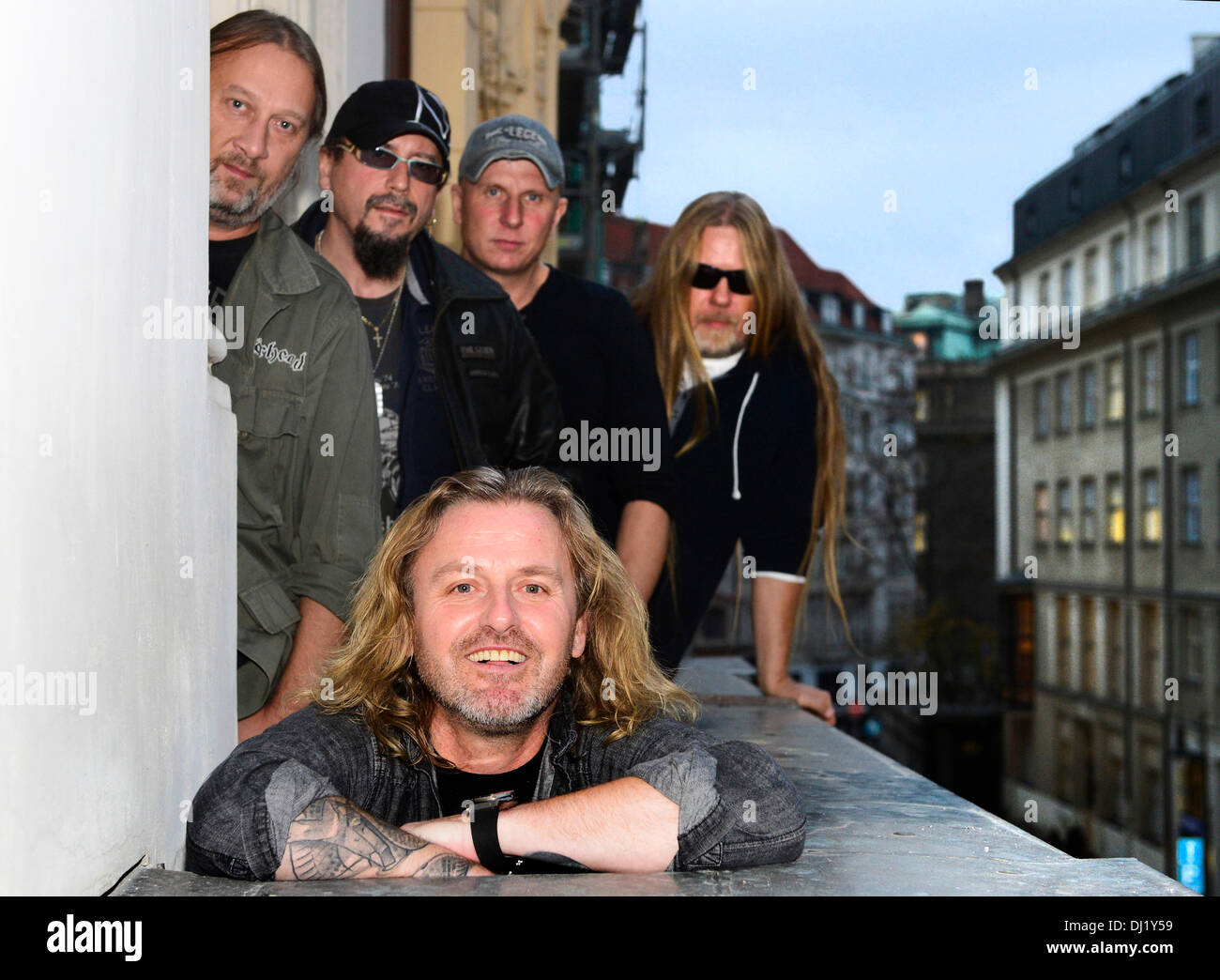 Czech rock band Kabat with frontman and singer Josef Vojtek (below) is  pictured in Prague, Czech Republic, on November 13, 2013. (CTK Photo/Roman  Vondrous Stock Photo - Alamy