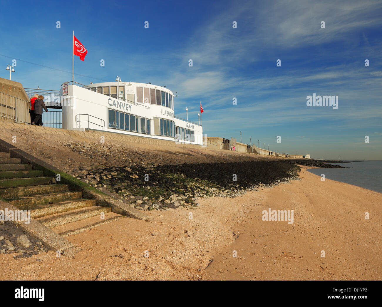 The Labworth at Canvey Island, Essex. Stock Photo