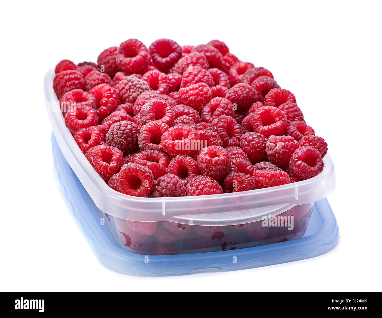 Raspberries in a box hi-res stock photography and images - Alamy