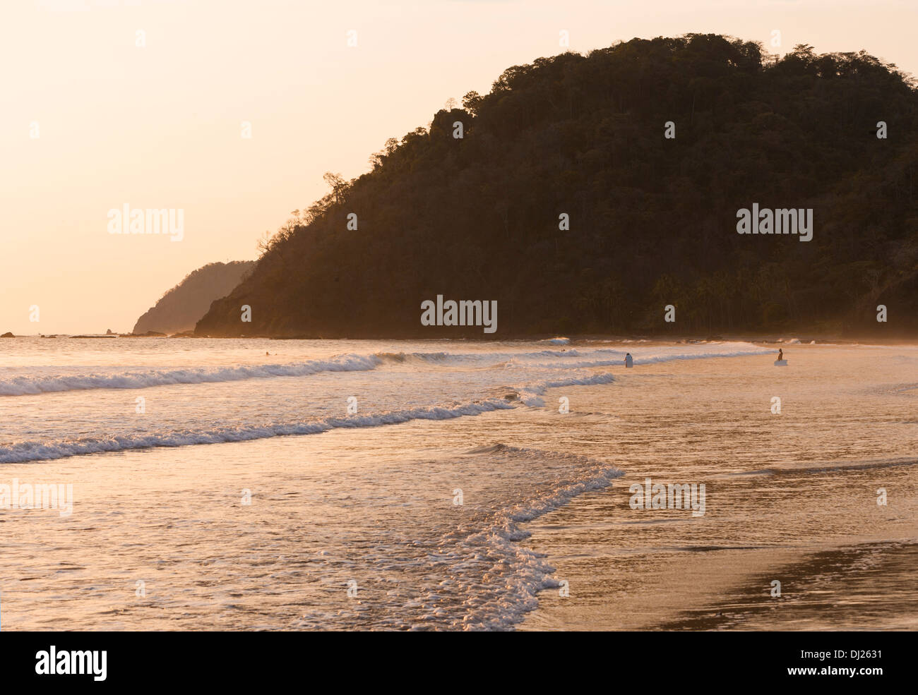 Jaco Beach on the Pacific coast of Costa Rica Stock Photo