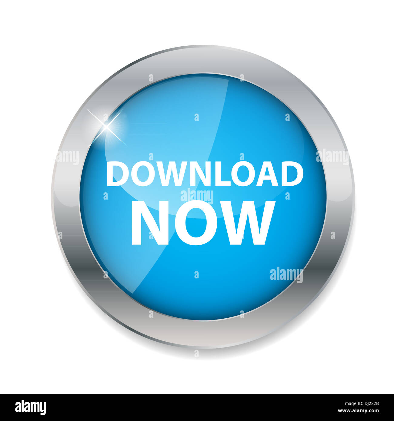 Download now button vector illustration Stock Photo - Alamy