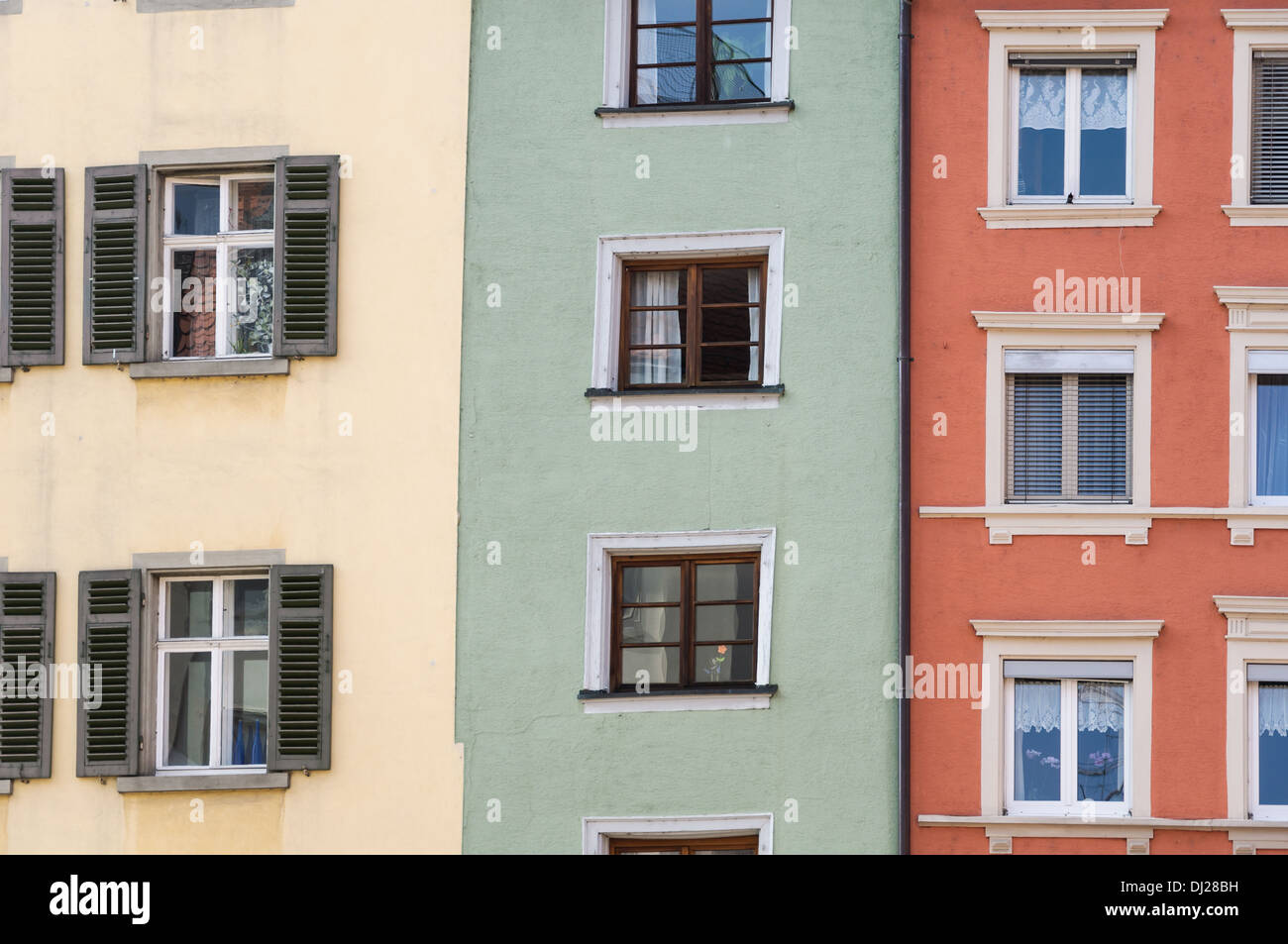Konstanz, Germany: Traditional houses Stock Photo