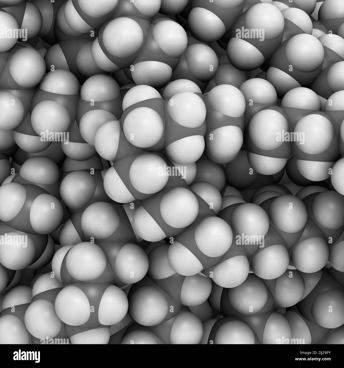 Polyethylene (PE, polythene, polyethene) plastic, chemical structure
