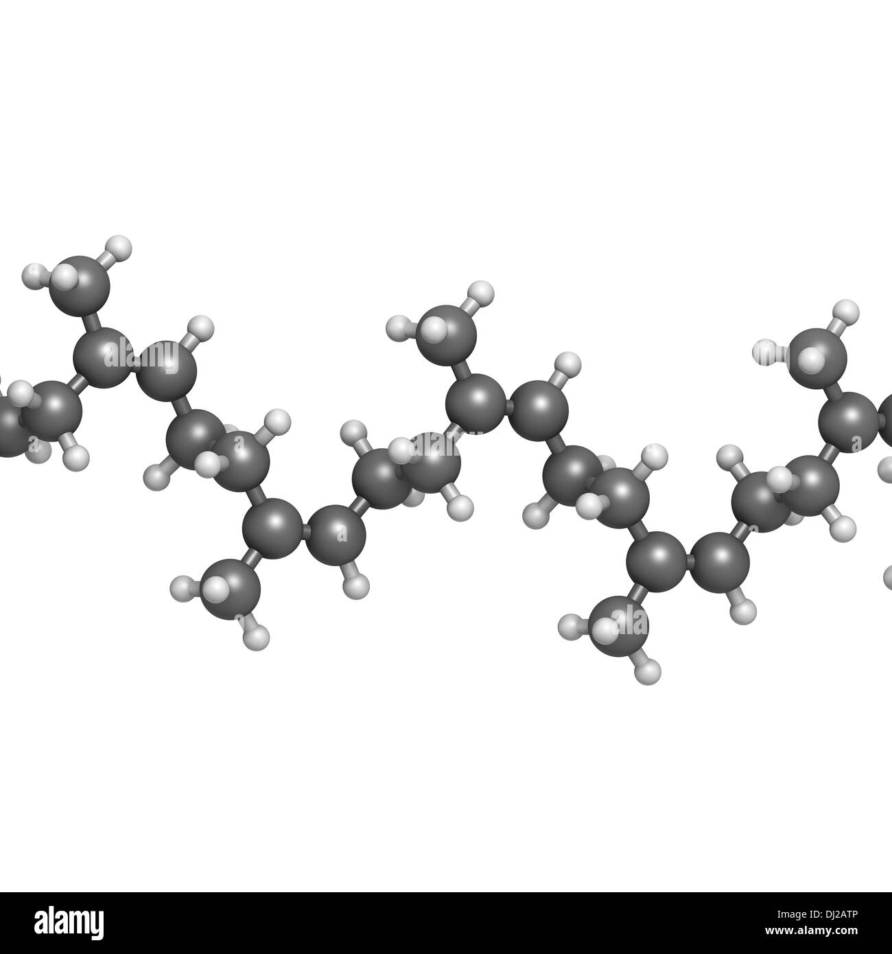 Natural rubber (cis-1,4-polyisoprene), chemical structure - linear fragment  (detail). Used to manufacture surgeons' gloves Stock Photo - Alamy