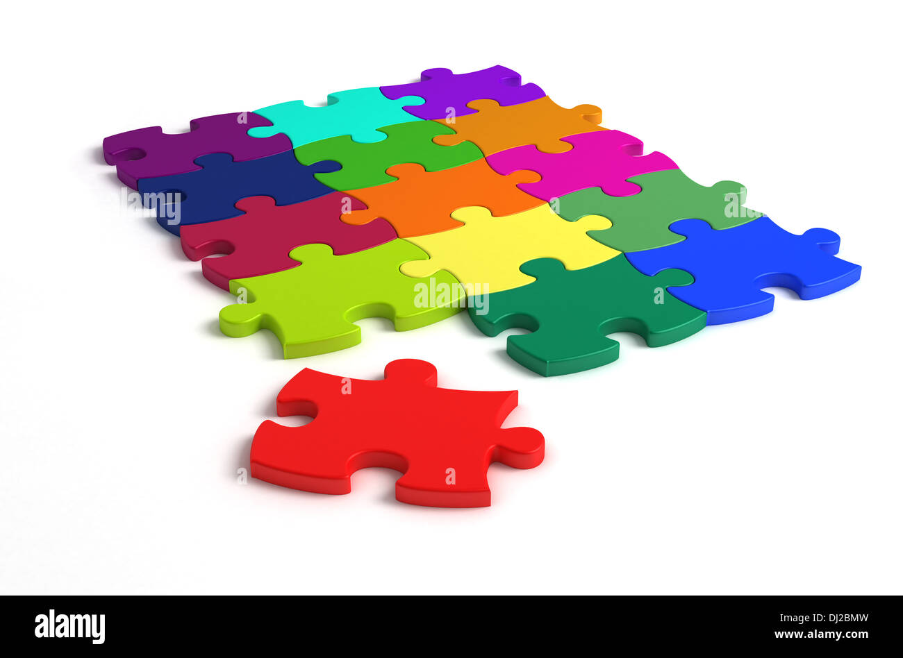 Jigsaw puzzle pieces business hires stock photography and images Alamy