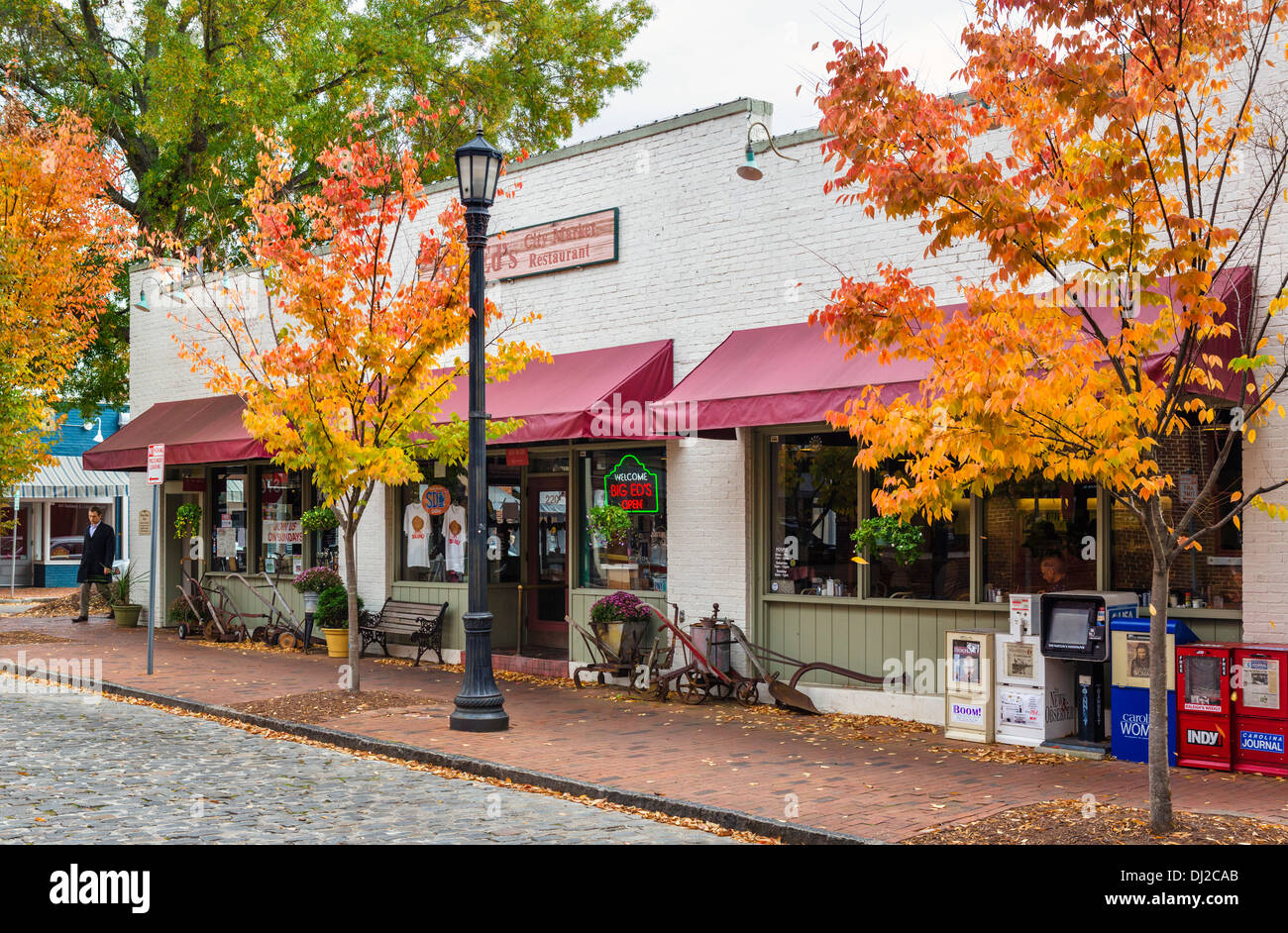 Restaurant on Wolfe Street in the City Market district, Raleigh, North