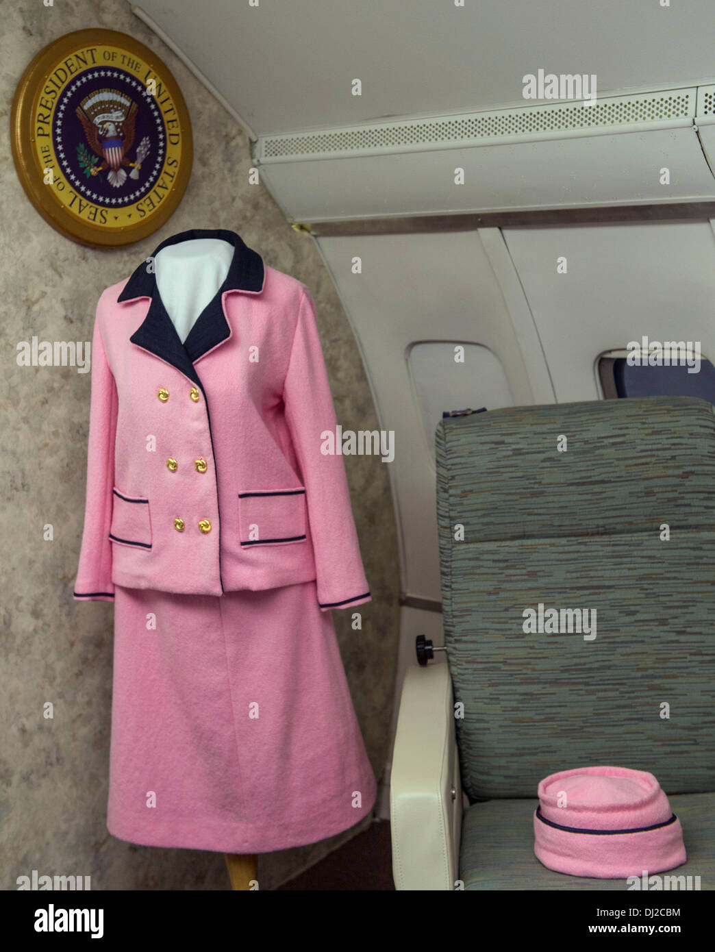 Jackie Kennedy Pink Suit After Assassination