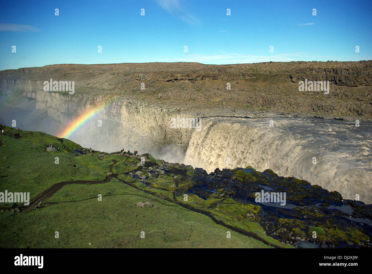 the mighty Dettifoss Stock Photo