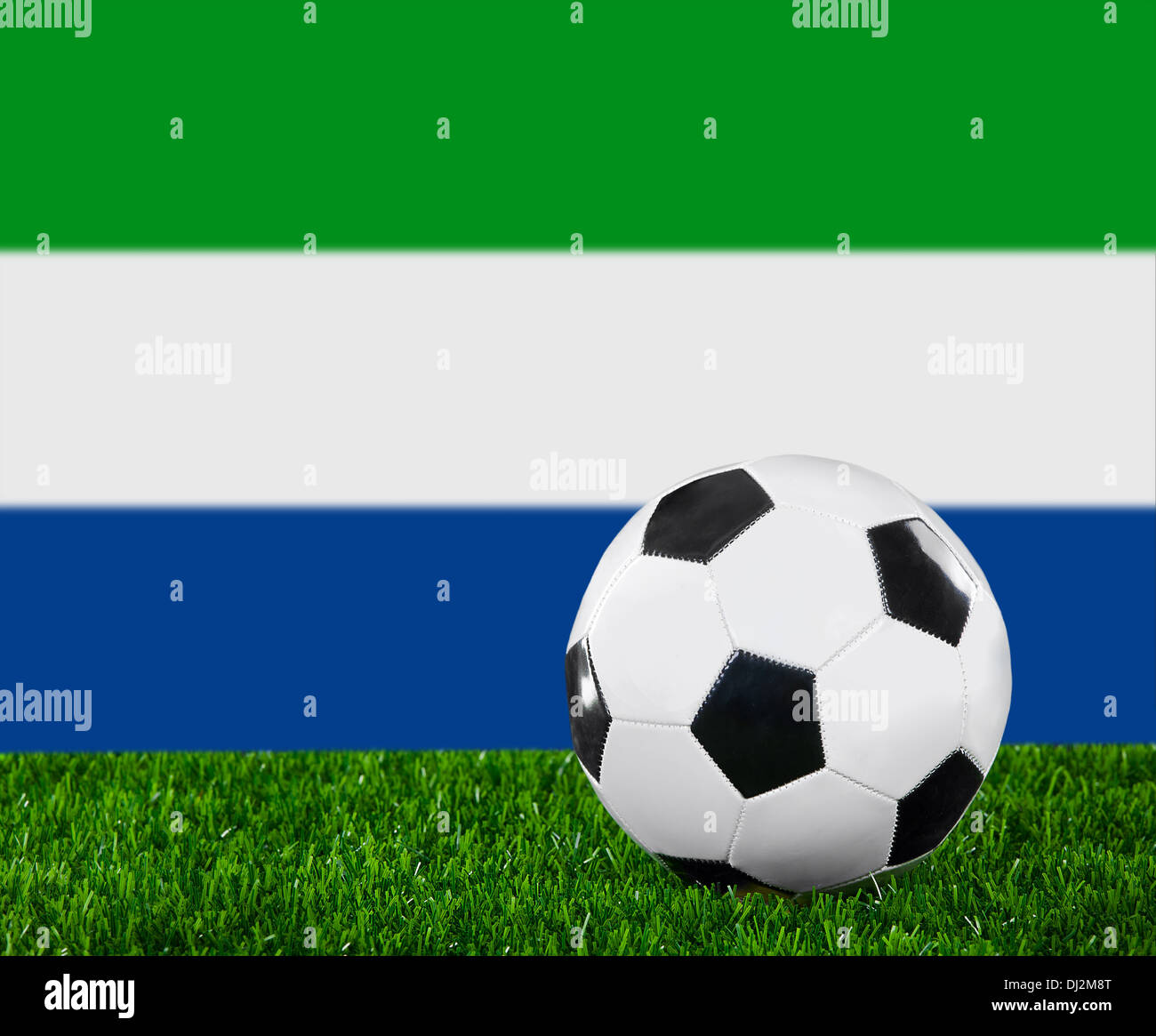 Flag sierra leone round hi-res stock photography and images - Alamy