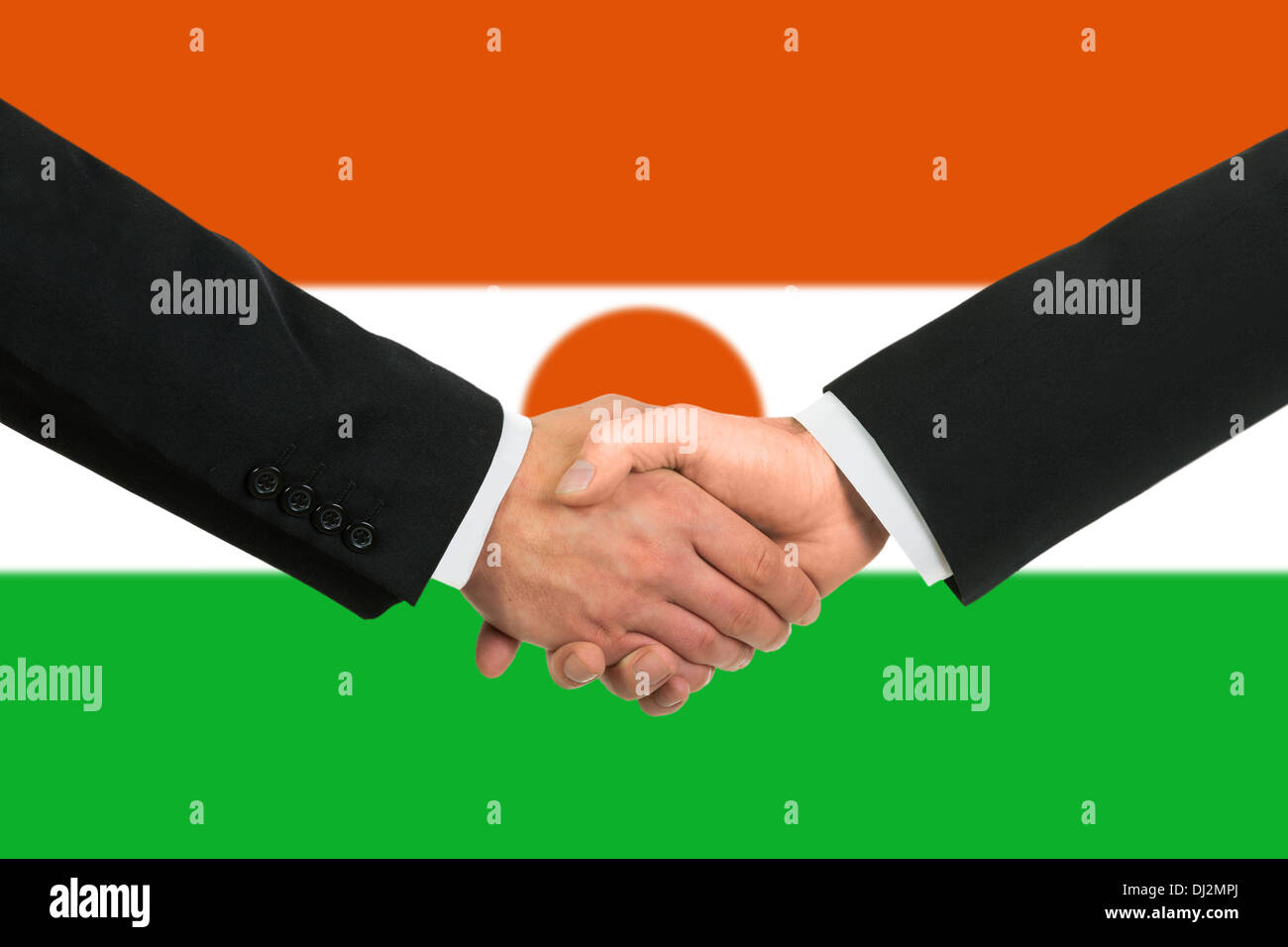 The Niger flag Stock Photo - Alamy