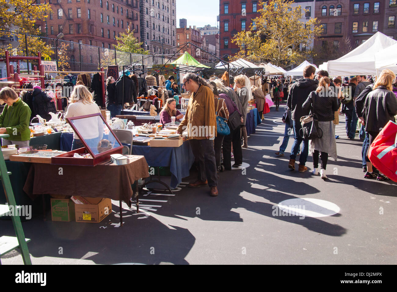 GreenFlea flea market, Upper West Side of Manhattan, New York City