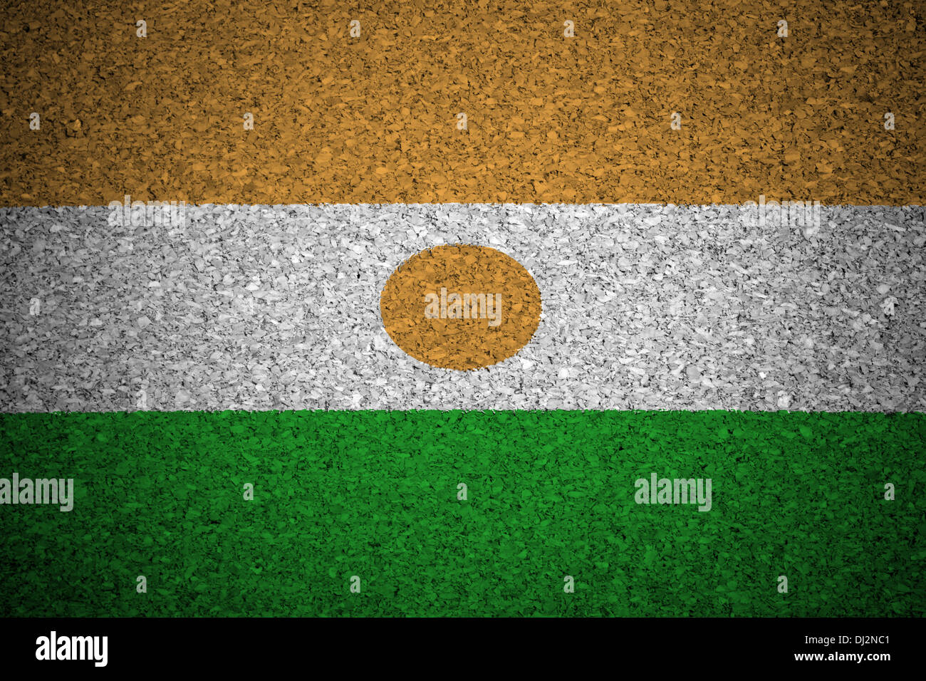 The Niger flag Stock Photo - Alamy