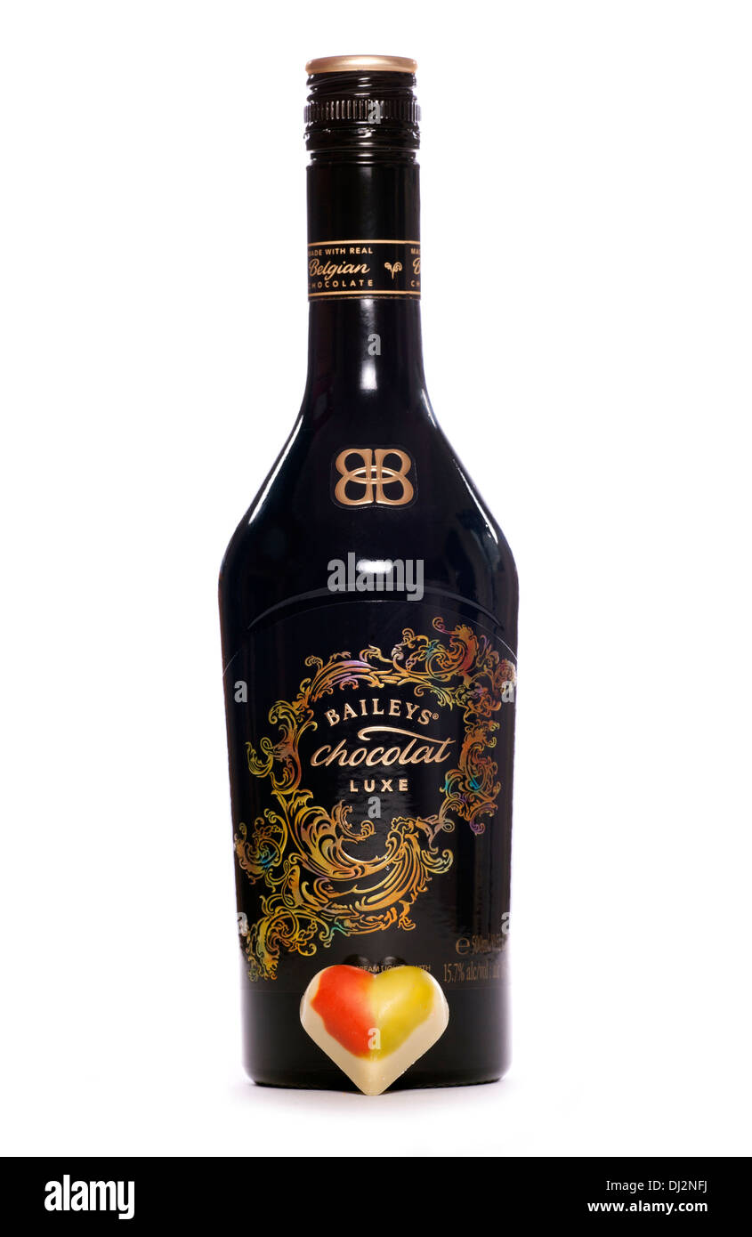 New Baileys chocolat luxe alchoholic drink cutout Stock Photo