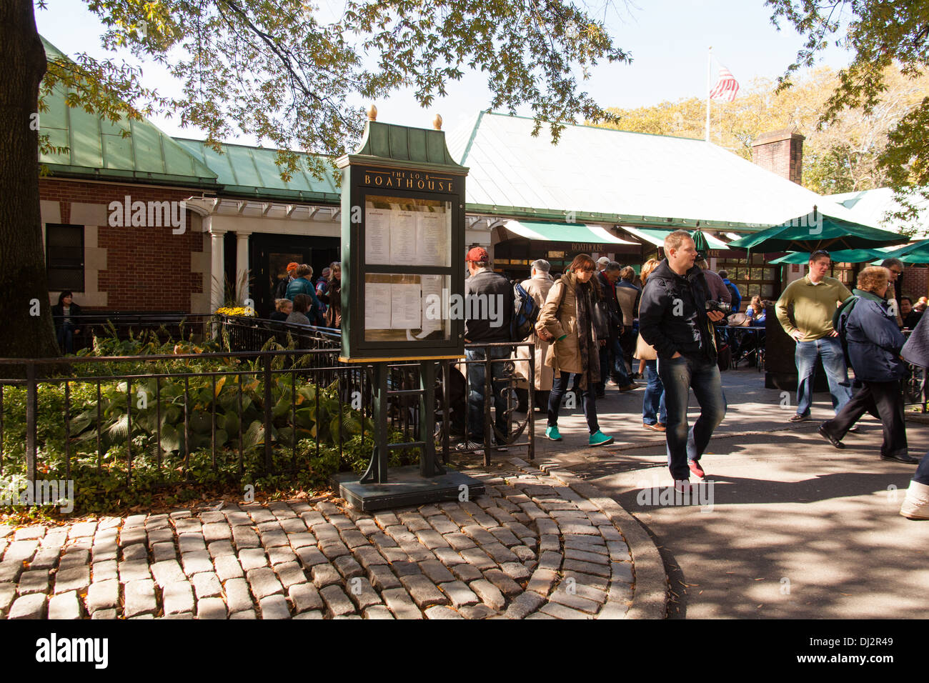 The Central Park Boathouse restaurant, Central Park, New York City