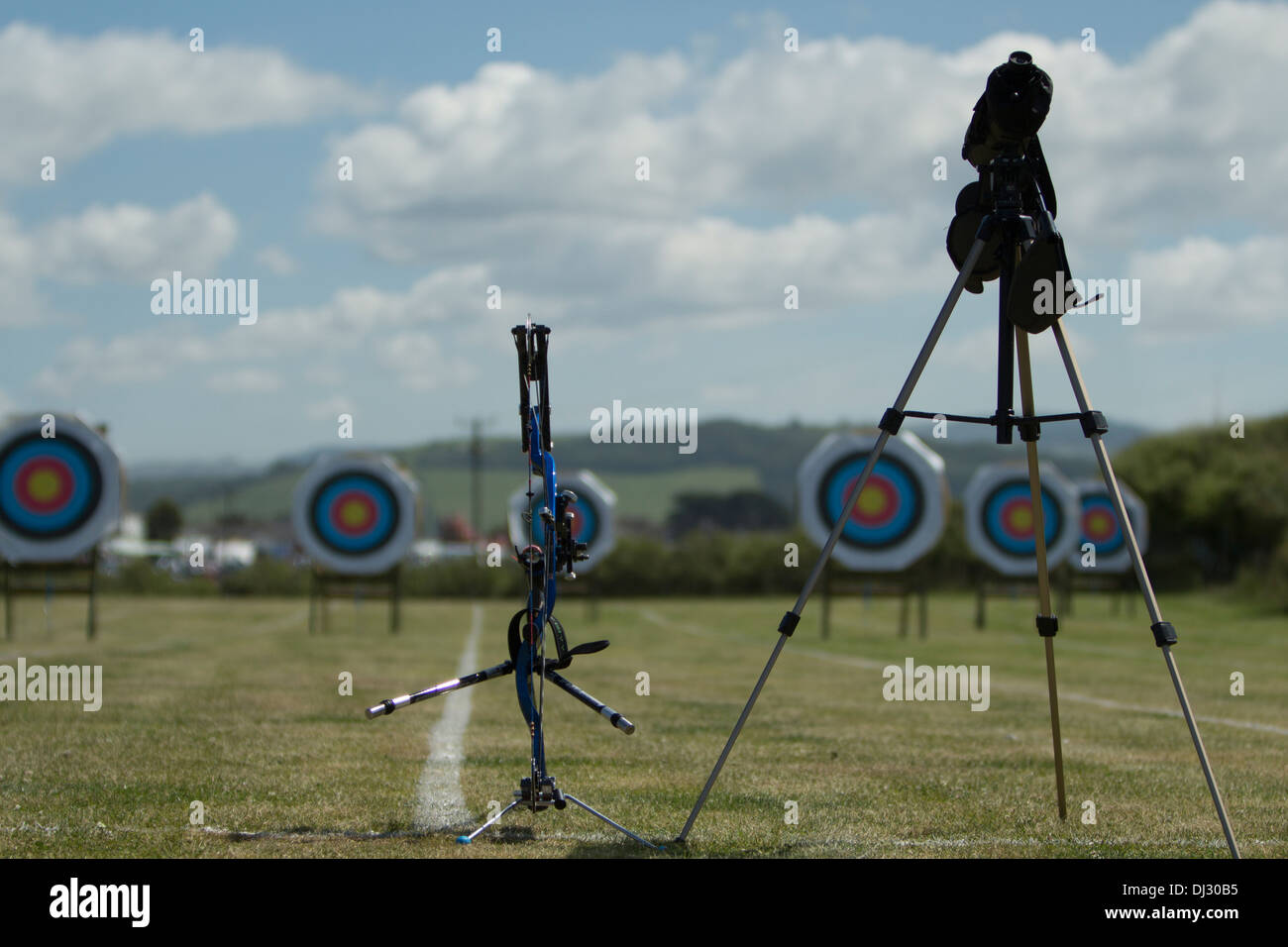 Archery equipment hires stock photography and images Alamy