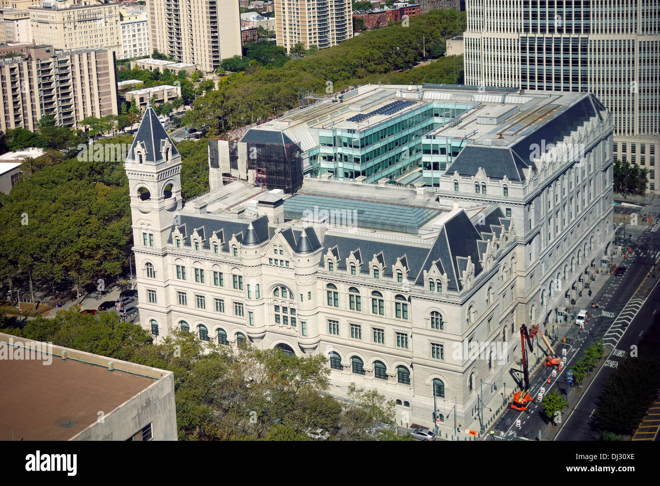 Brooklyn main post office exterior downtown NYC Stock Photo Alamy