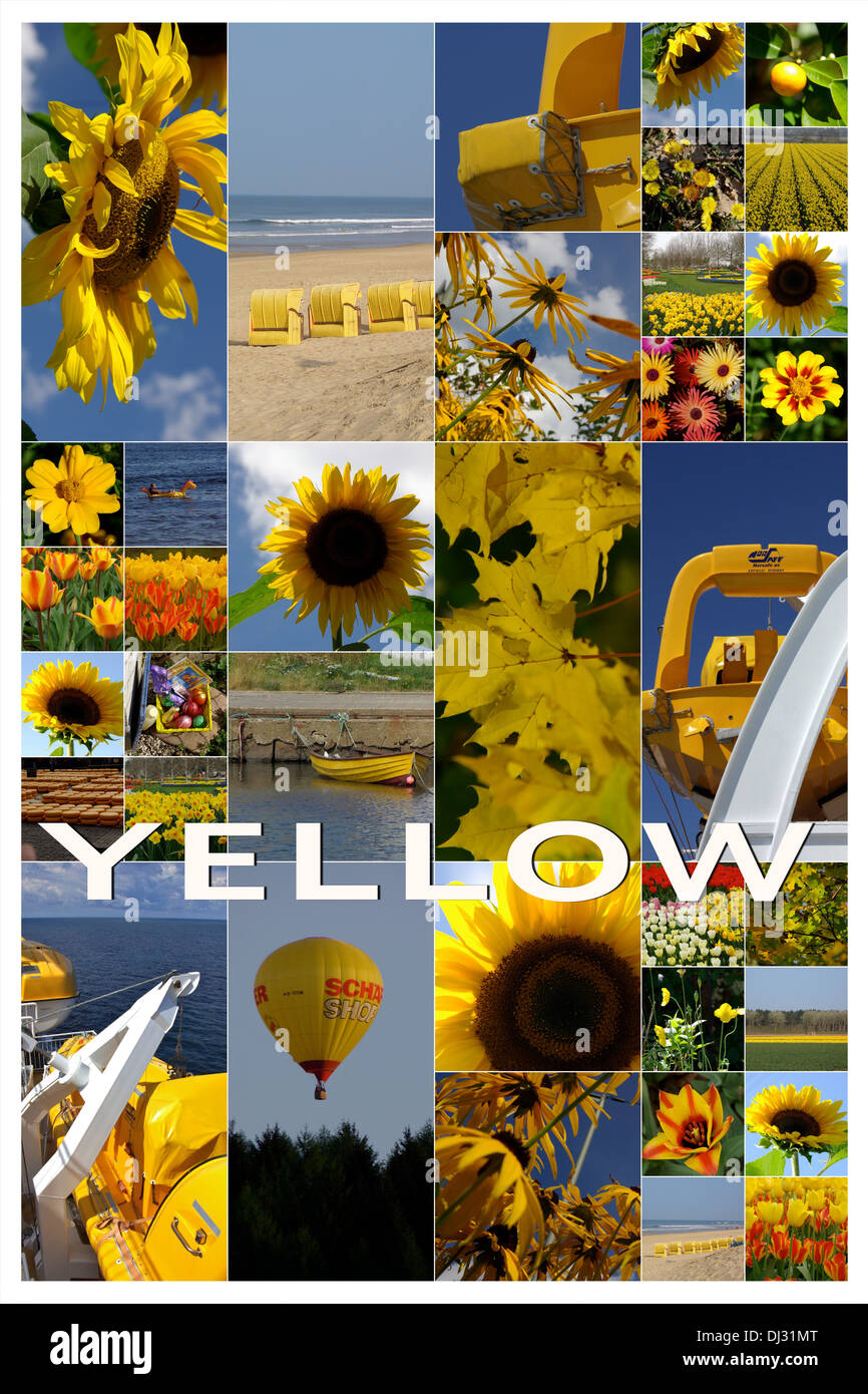 Yellow Stock Photo