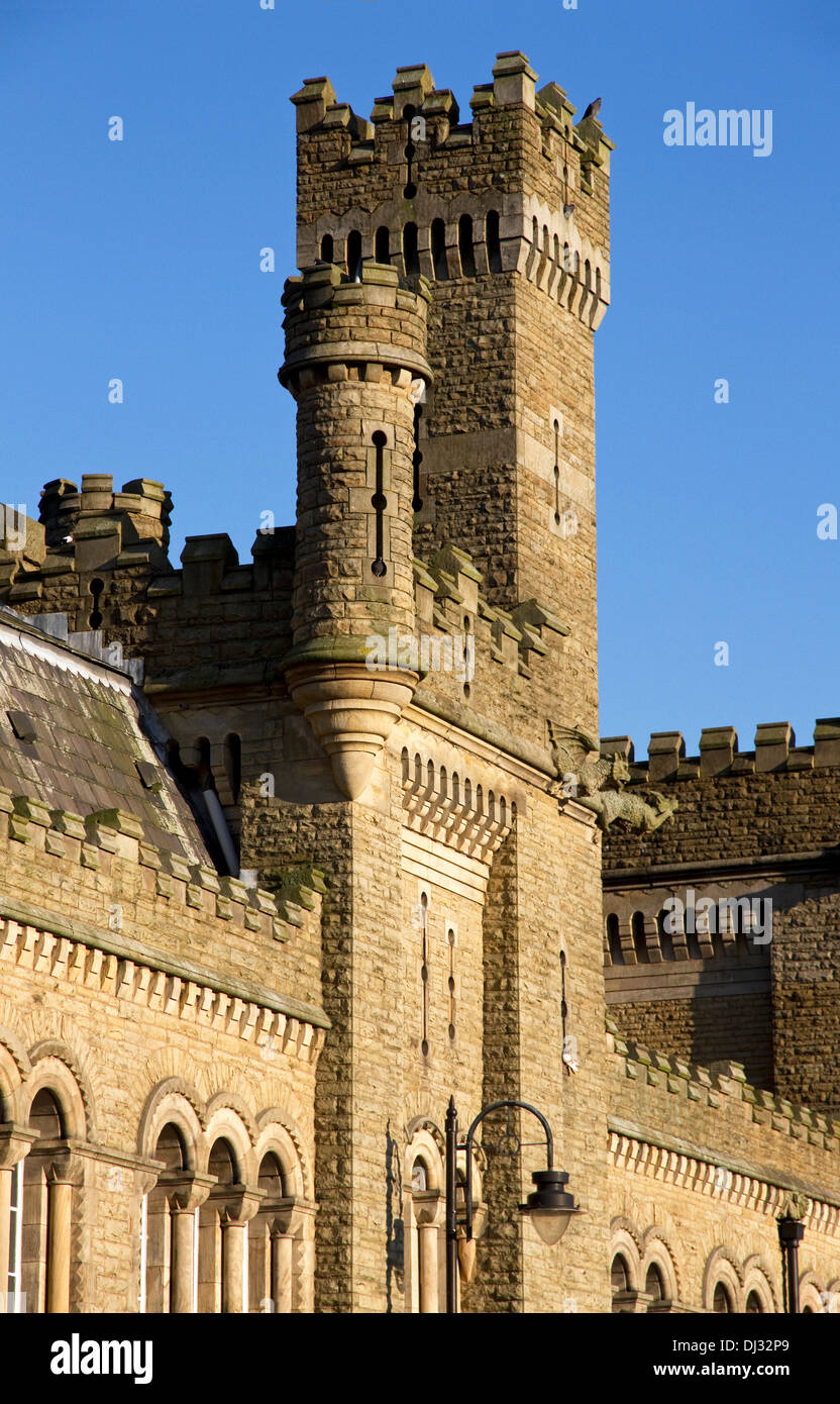 Castle Armoury (1868 Listed building). Bury, Greater Manchester