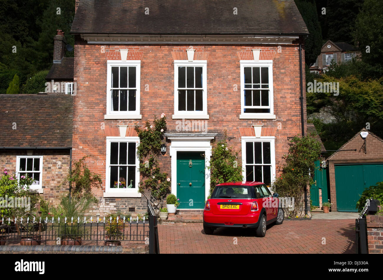 Detached house, overlooking River Severn. The Wharfage, Ironbridge