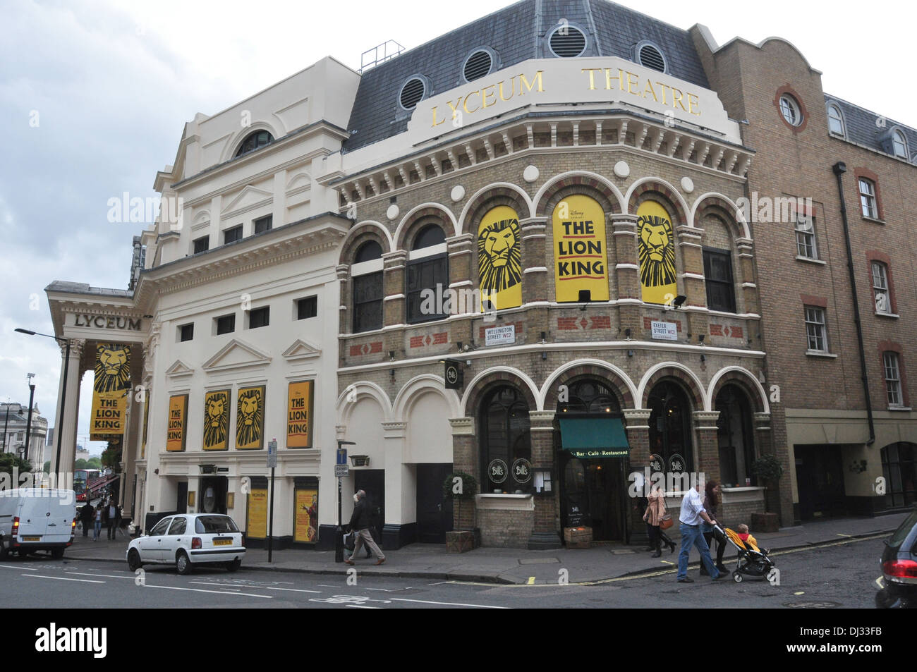 LYCEUM THEATRE LONDON THE LION KING Stock Photo