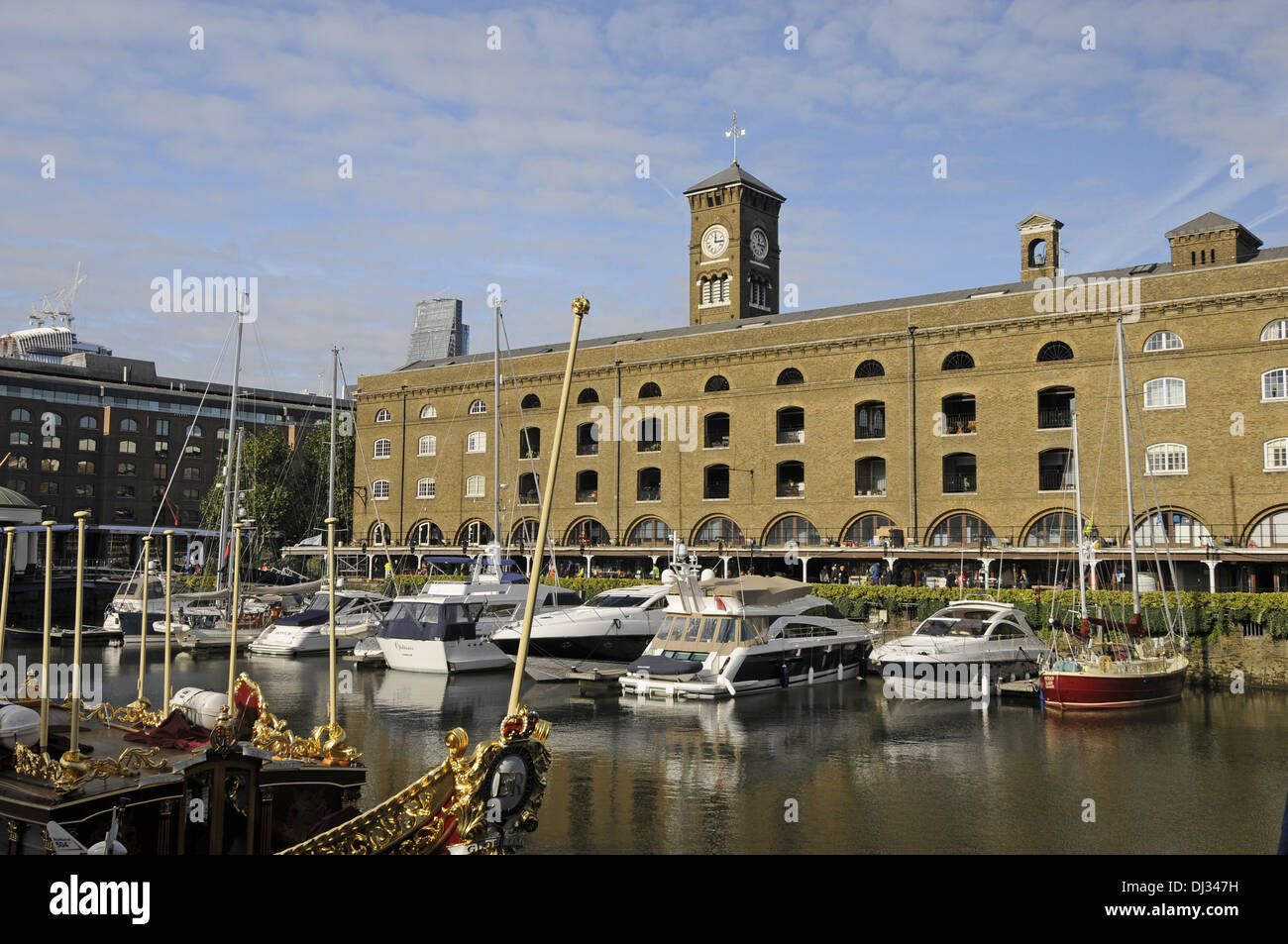 St Katharine's Dock London England Stock Photo