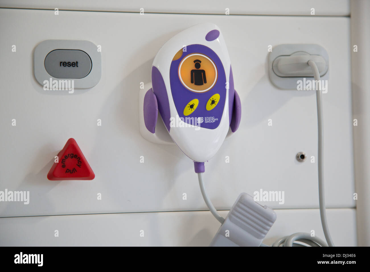 New NHS hospital bed control electronic unit facillity Stock Photo Alamy