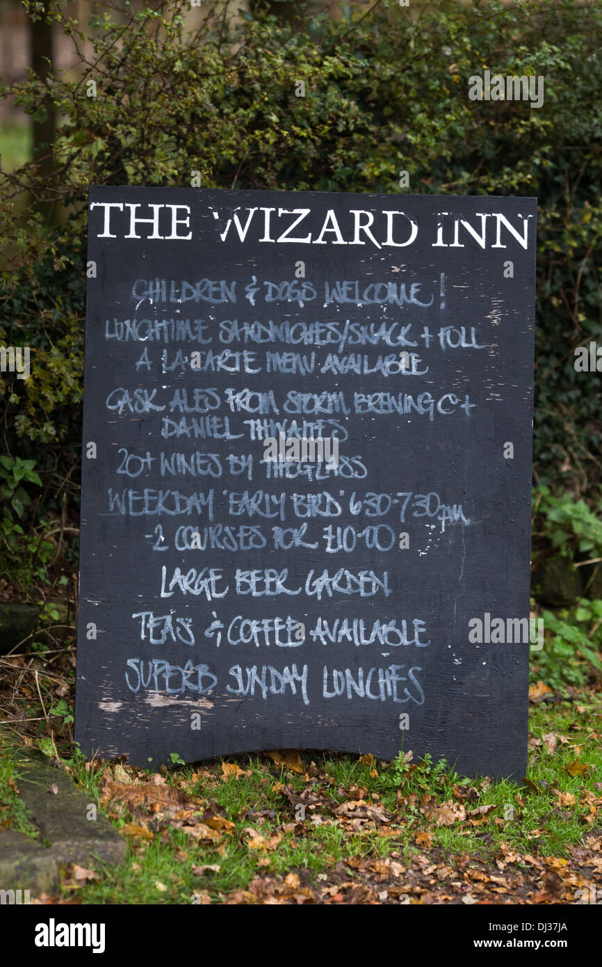 The Wizard Inn , Alderley Edge Stock Photo Alamy