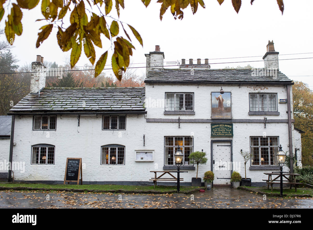 The Wizard Inn , Alderley Edge Stock Photo Alamy