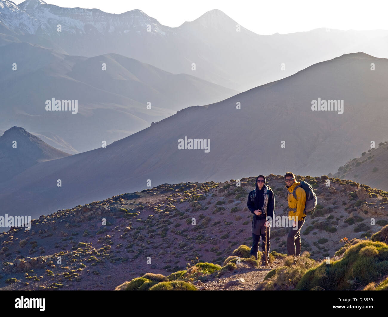 Two men trekking hi-res stock photography and images - Alamy