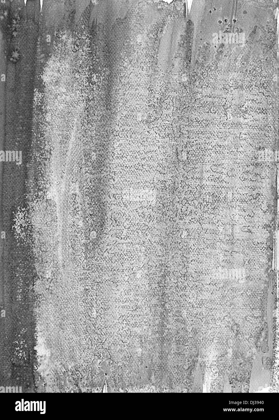 Painted Grey Grunge Background On Watercolor Paper Grey Ink Stock Photo Alamy