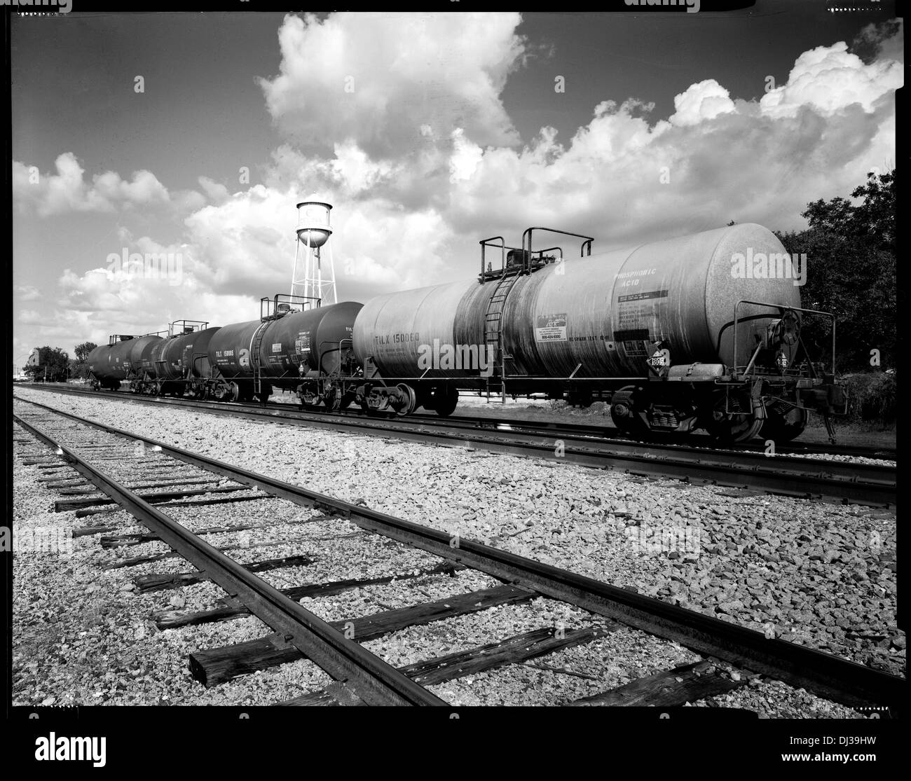 Agriculture grain railroad Black and White Stock Photos & Images - Alamy