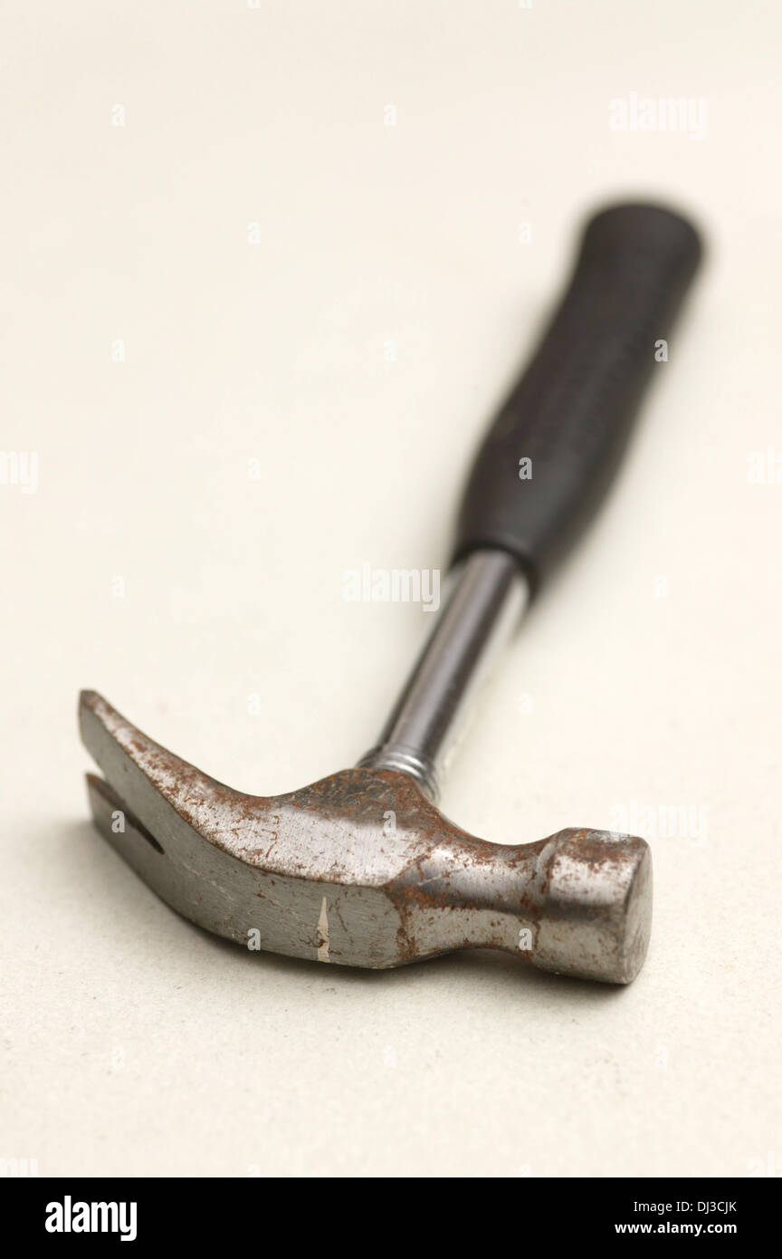 Tools isolated against a white background Stock Photo - Alamy