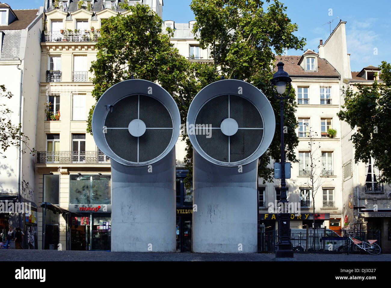 Centre Pompidou, Paris Stock Photo